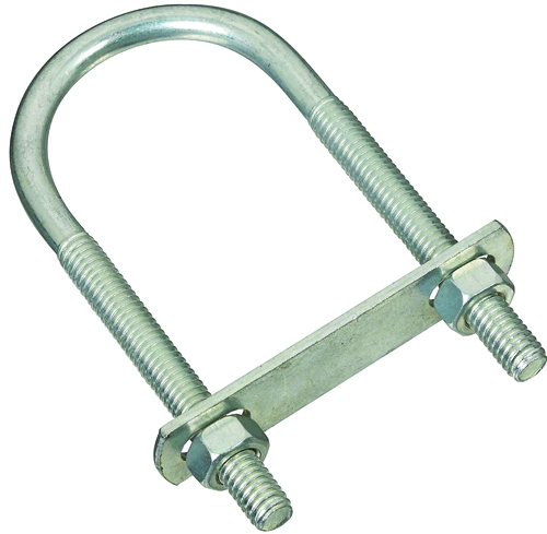 National Hardware N222-158 U-Bolt, 5/16-18 Thread, Steel, Zinc