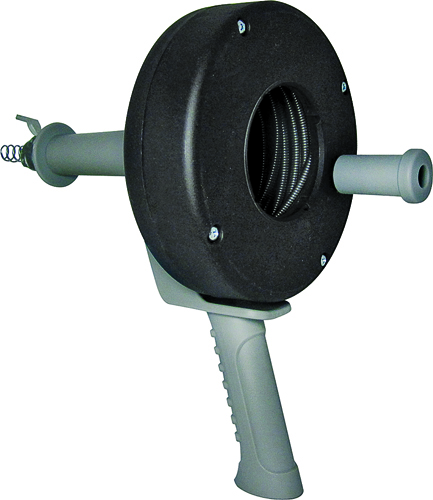 COBRA TOOLS 85000 Series 85250 Drum Auger, 1/4 in Dia Cable, Pistol-Grip