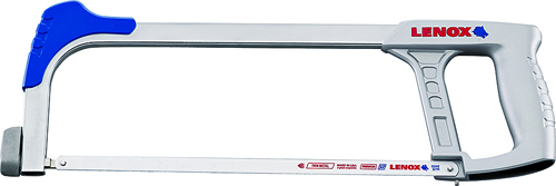 Lenox 1213188300 Hacksaw Frame, 24 TPI, Steel Blade, Ergonomic Handle