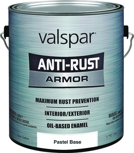 VALSPAR 21800 Series 21805 Anti-Rust Armor Oil Gloss Enamel, Gloss, Pastel
