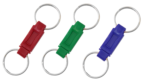 HY-KO KC115 2-Ring, Pull-Apart Key Ring