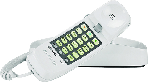 Vtech AT210 Corded Telephone, White