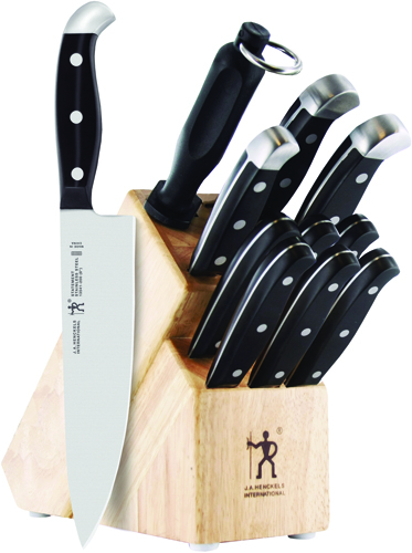 Henckels International Statement 35309-000 Knife Block Set, Stainless Steel,