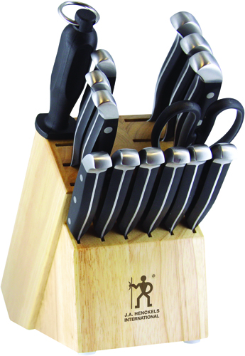 Henckels International Statement 13550-005 Knife Block Set, Stainless Steel,