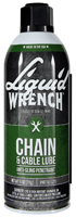 Liquid WRENCH L711 Universal Chain and Cable Lubricant, 11 oz Aerosol Can
