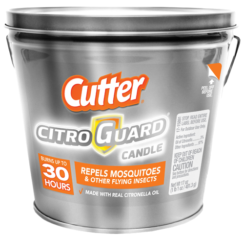 Cutter CITRO GUARD HG-96384 Insect Repellent Candle, Citronella, 17 oz