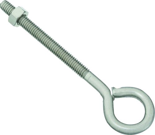 National Hardware N221-630 Eye Bolt, 5/16-18 Thread, 3 in L Thread, 3/4 in