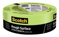 Scotch 2060-36AP Rough Masking Tape, 60 yd L, 1.41 in W, 6 mil Thick, Very