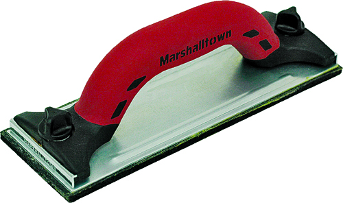 Marshalltown DuraSoft 20D Hand Sander, DuraSoft Handle, Aluminum