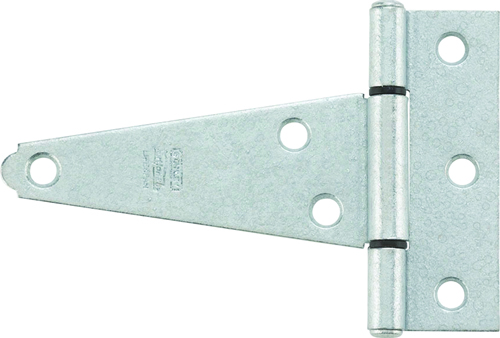 National Hardware N129-338 T-Hinge, 60 lb Weight Capacity, Screw Mounting,