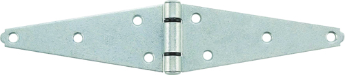 National Hardware N128-322 Strap Hinge, 20 lb Weight Capacity, Steel