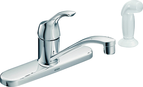 Moen Adler CA87551 Kitchen Faucet, 1-Faucet Handle, 6-5/8 in H Spout,