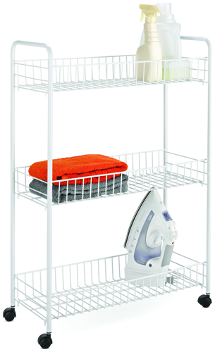 CART LAUNDRY 3-TIER WHITE