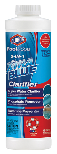 Clorox 51032CLX Water Clarifier, 32 oz