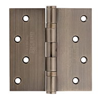 TOLEDO HINGES ANTIQUE BRASS 4""