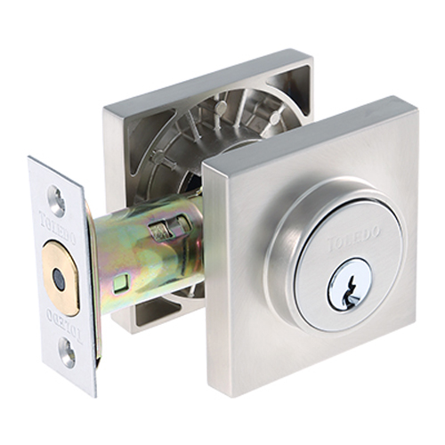 TOLEDO DBL CYLINDER SQU DEADBOLT