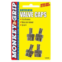 METAL VALVE CAPS W/CORE REMOVER