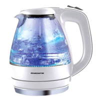 OVENTE ELECTRIC KETTLES WHITE