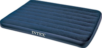 INTEX 68758 Downy Airbed Mattress, Vinyl, Blue