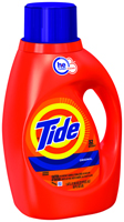 Tide 08875 Laundry Detergent, 50 oz Bottle