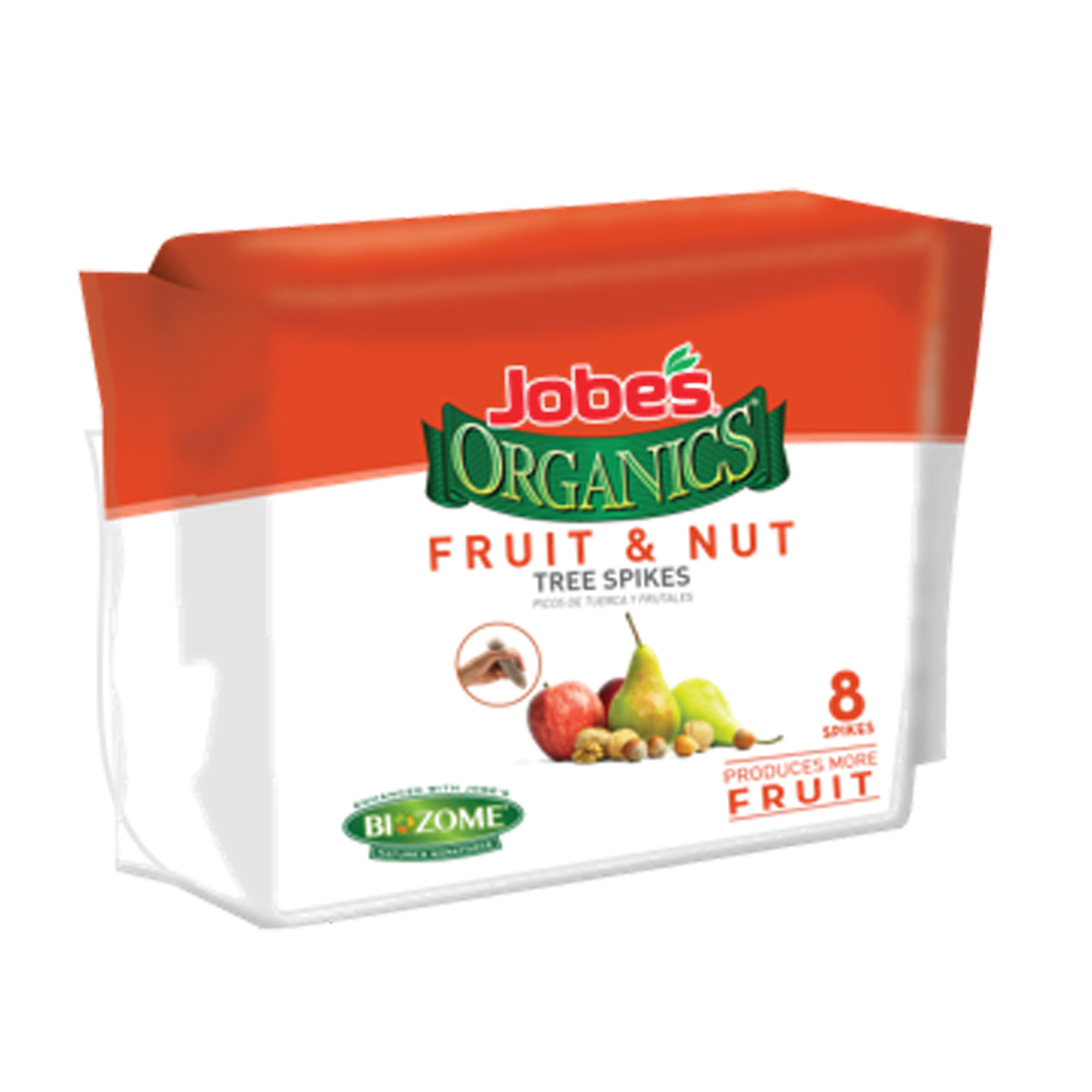 SPIKE FRUIT/NUT ORGANIC 8PK