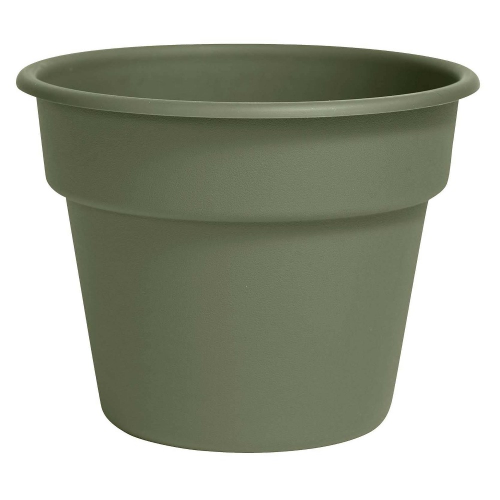 BLOEM 10"DURA COTTA PLANTER GREE