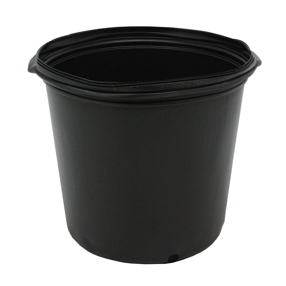 BLACK NURSERY POT 15GAL