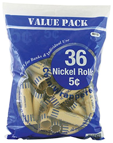 BAZIC NICKEL COIN WRAPPERS