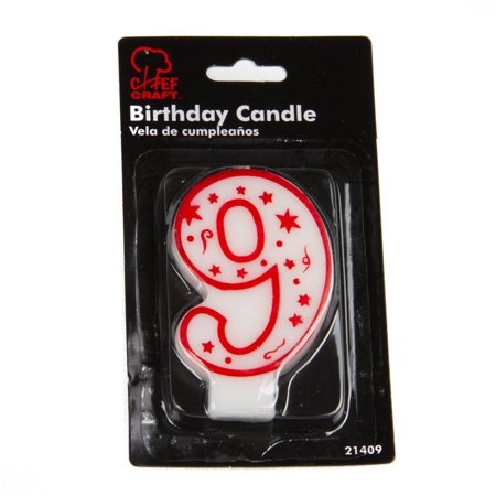 CC BIRTHDAY CANDLE #9