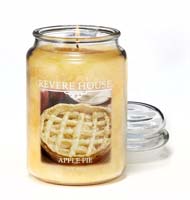 Revere House by Candle-lite Scented Single Wick Jar Candle, Apple Pie - 23