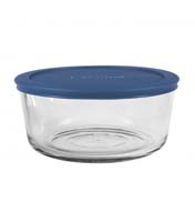 Anchor Hocking TrueSeal Glass Food Storage 10 Piece Set, Mineral Blue