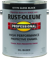 RUST-OLEUM PROFESSIONAL K7779402 High Performance Protective Enamel, Black,