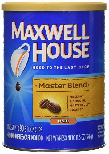 Maxwell House Master Blend Mild Ground Coffee 11.5 oz