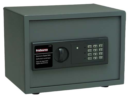 ProSource Digital Electronic Safe, 13-3/4 In W X 9-7/8 In D X 9-7/8 In H