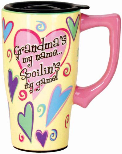 TRAVEL MUG CERAMIC GRANDMA