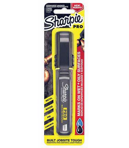 Sharpie Black Professional Chisel Tip