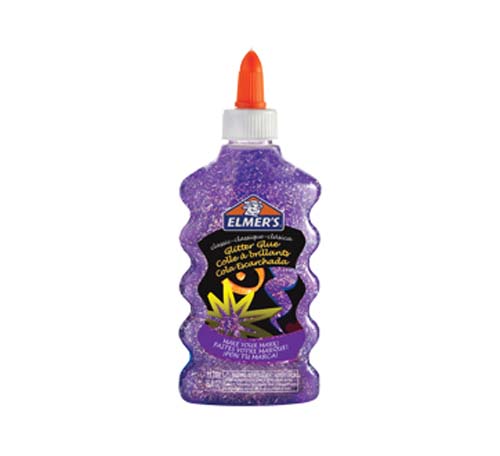 ELMER GLITTER GLUE PURPLE 6oz