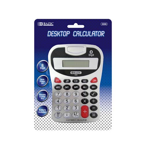 BAZIC LARGE DESKTOP CALCULATOR