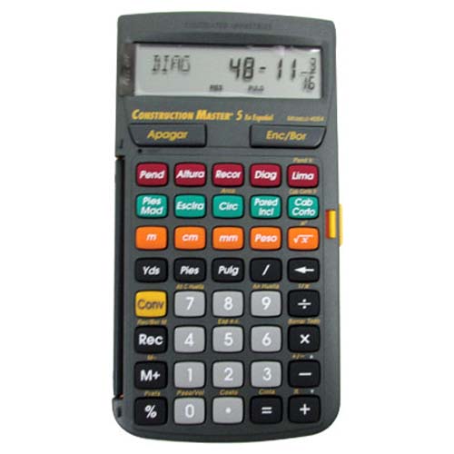 CALCULATOR SPANISH CONSTRUCTION