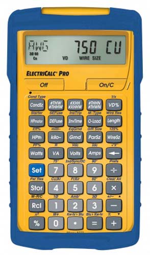 CALCULATOR ELECTRICALC PRO