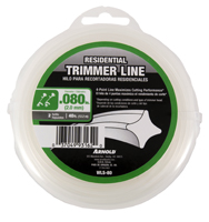 ARNOLD WLS-80 Trimmer Line, 0.08 in Dia, Nylon