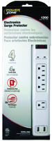 PowerZone Zone Or505104 Surge Protector, 4 Outlet