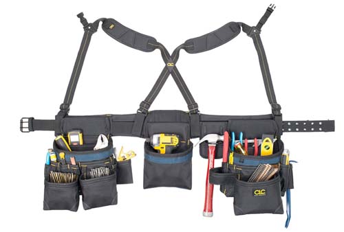 CLC Tool Works Framing Master 2617 Tool Belt, 29 to 46 in Waist, 28-Pocket,