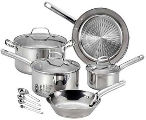 PERFORMA 12PC SS COOKWARE SET