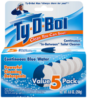 Ty-D-Bol 392500.12 Toilet Cleaner Tablet