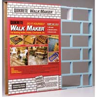 Quikrete Walk Maker 692133 Building Form, 80 lb Weight Capacity, 2 ft L
