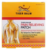 TIGER BALM PAIN RELIEVING PATCH