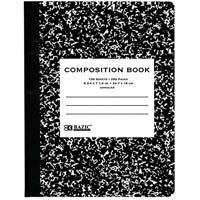 COMPO MARBLE BOOK BLK UNRULED