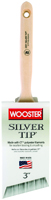 WOOSTER 5221-3 Paint Brush, 2-15/16 in L Bristle, Sash Handle, Stainless