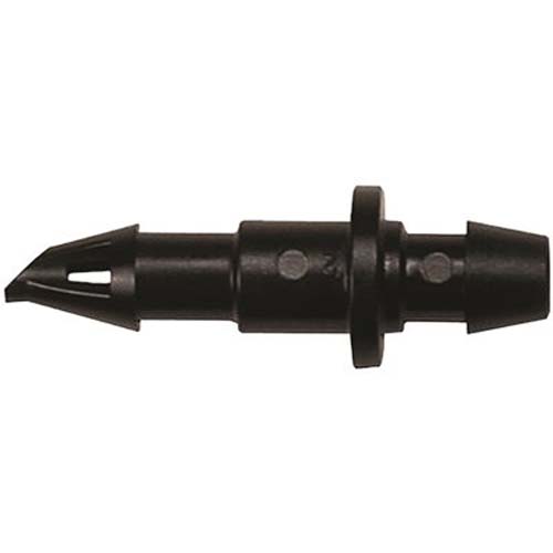 Rain Bird BC25/10PS Drip Coupling, 1/4 in Tube x Barb, 0 to 50 psi, Plastic